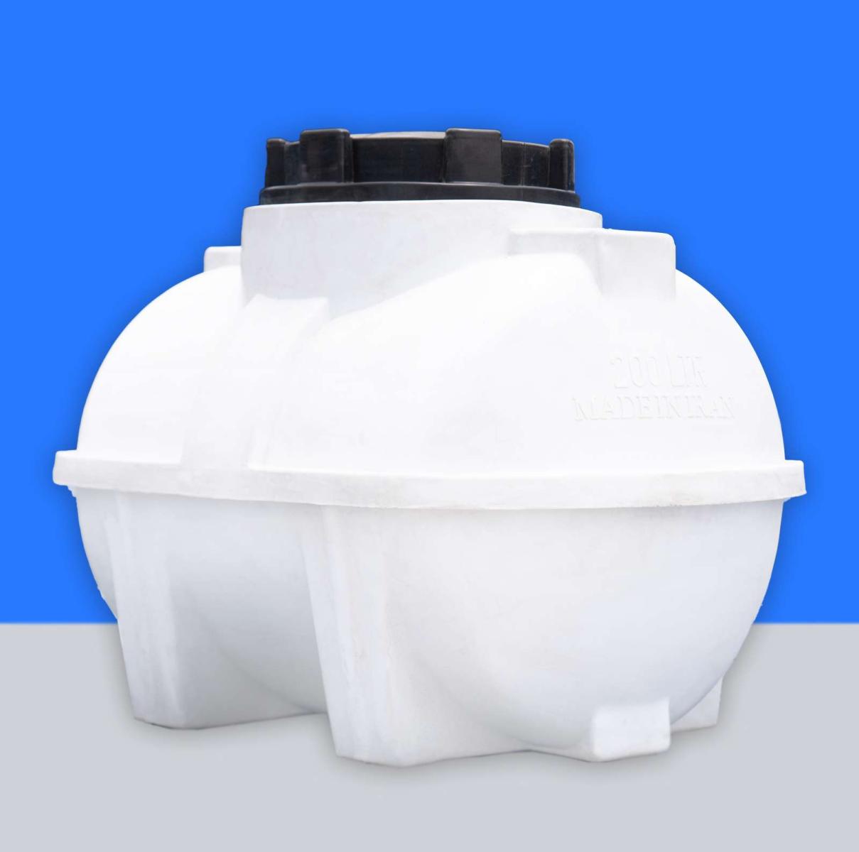 مخزن آب افقی 200 لیتر