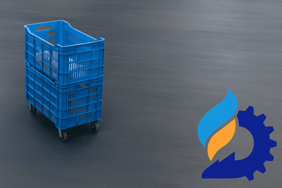 تأثیر طراحی سبد پلاستیکی بر سرعت حمل و نقل کالا